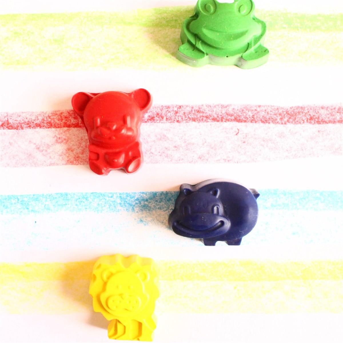 Colorz / 4lü Balmumu Pastel Boya Seti / Hayvanlar