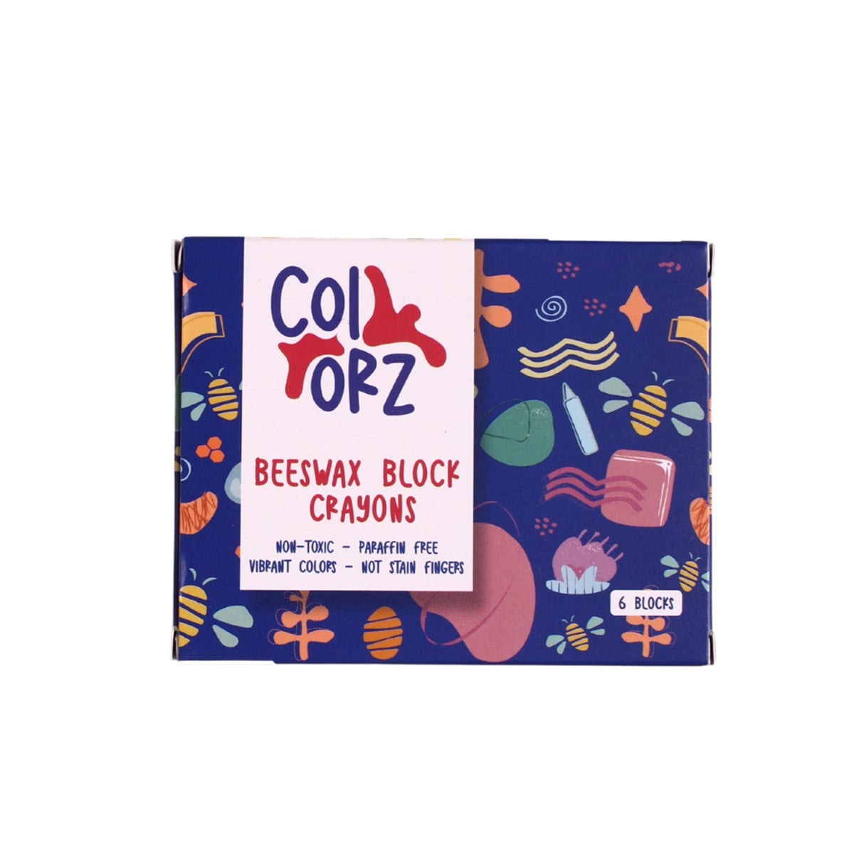Colorz / 6lı Blok Balmumu Pastel Boya Seti