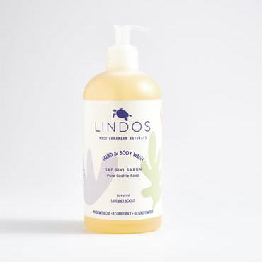 Lindos Naturals Saf Sıvı Kastil Sabun -  600ml
