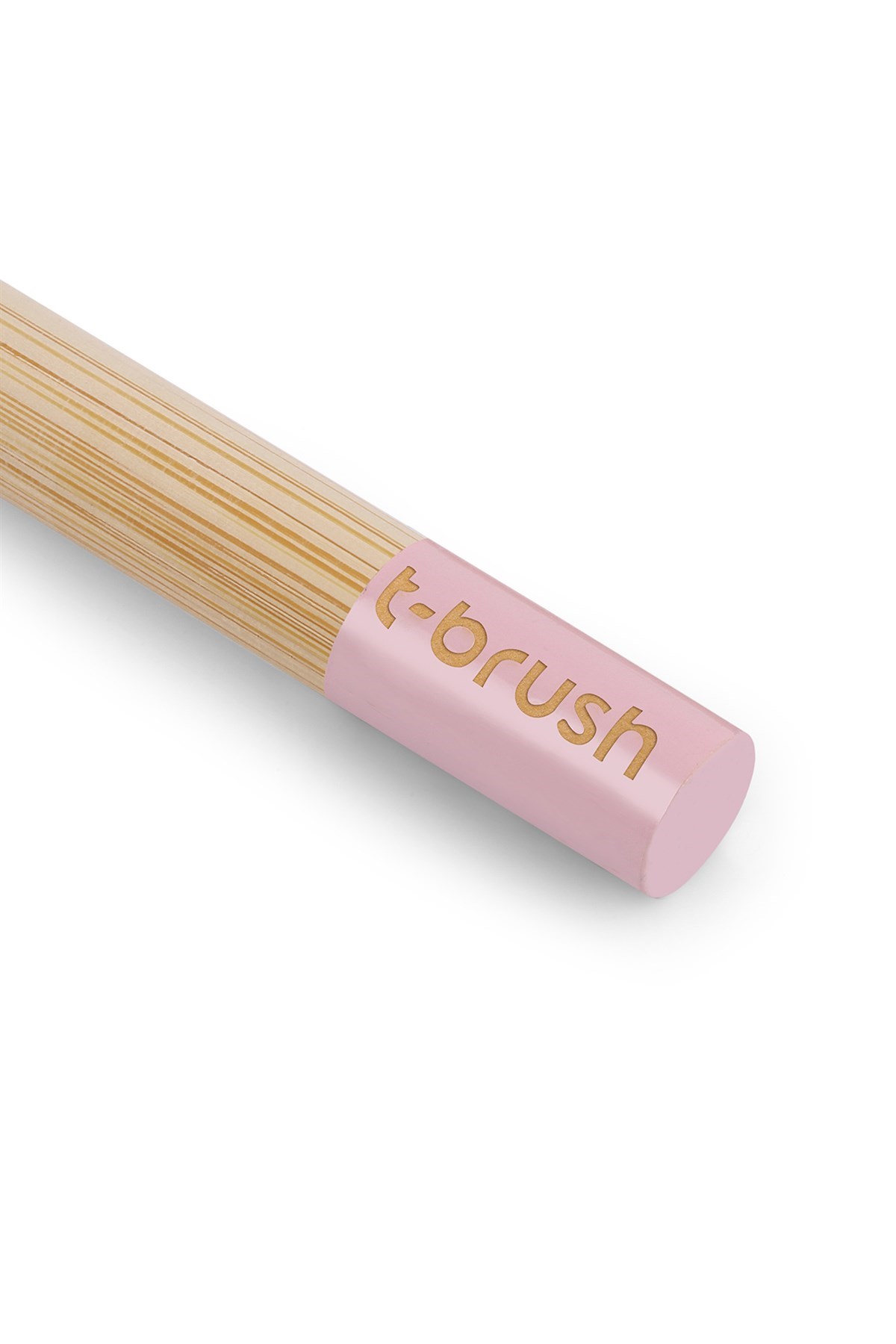 T-Brush Bambu Çocuk Diş Fırçası - Pembe