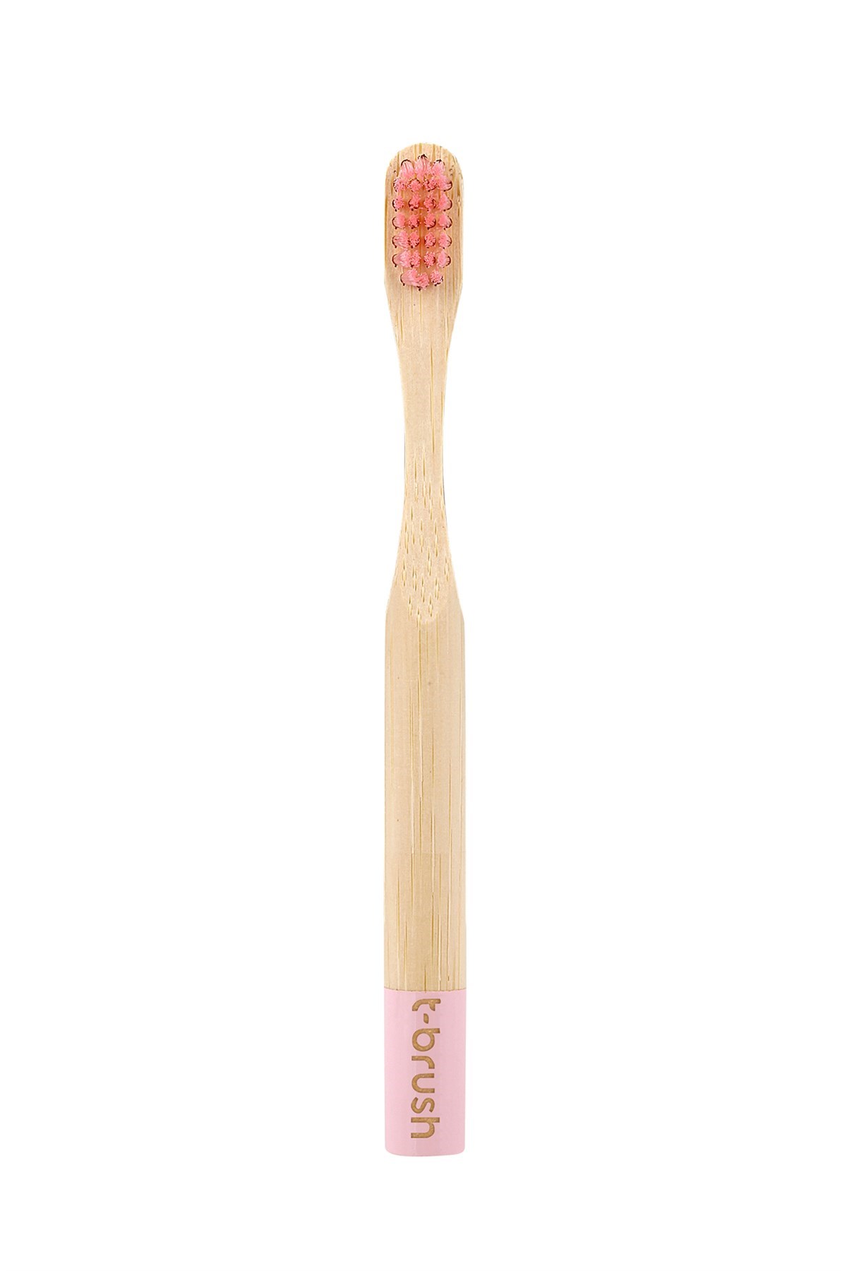 T-Brush Bambu Çocuk Diş Fırçası - Pembe