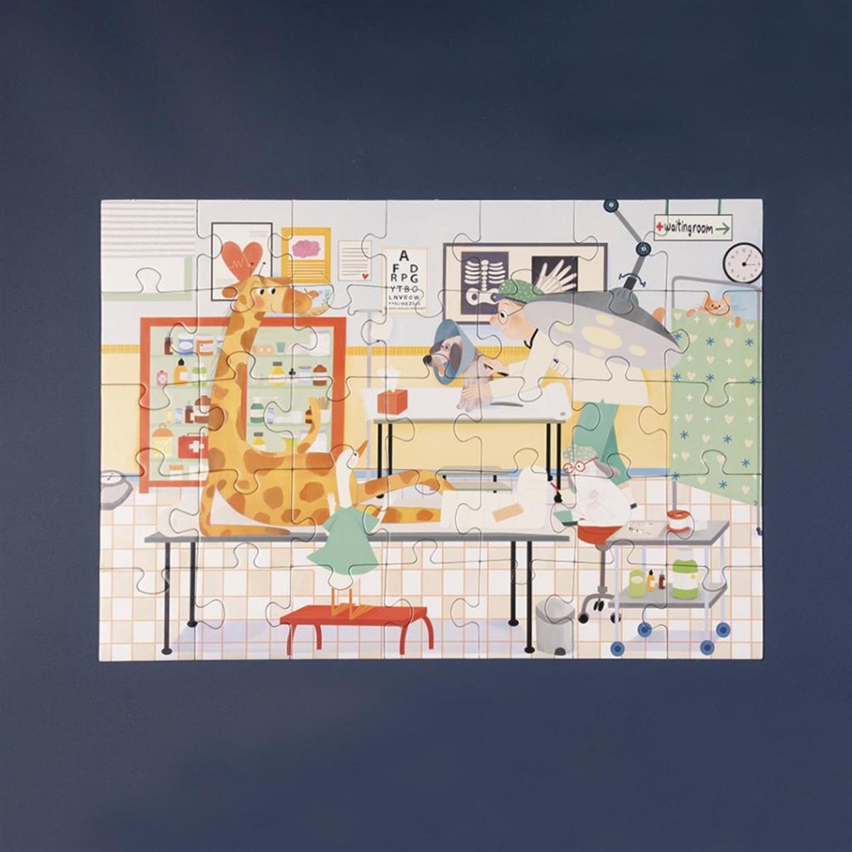 Where Are You Serisi / Neredesin – Hastane Puzzle (Yapboz) 35 Parça