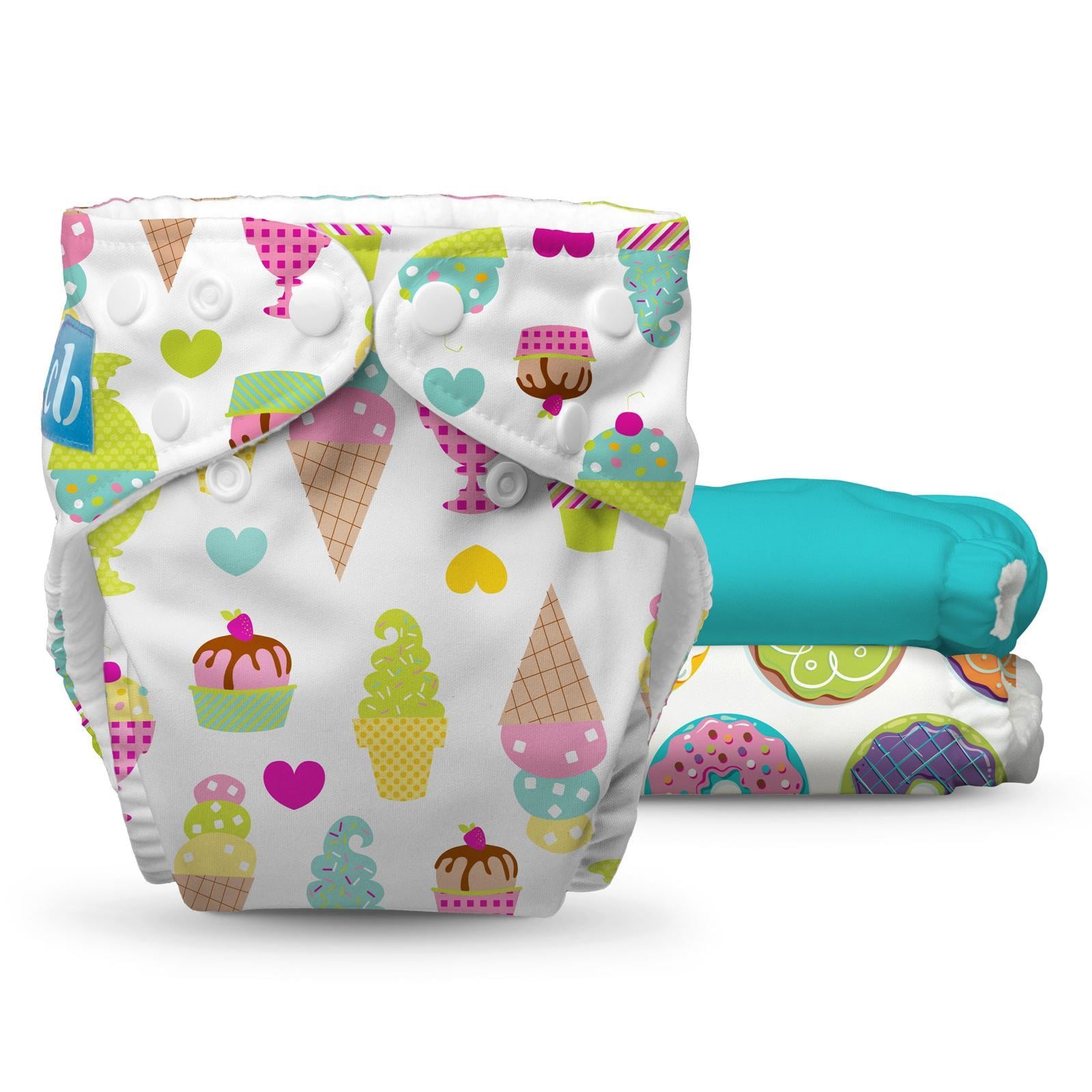 Yummy - Yıkanabilir Bebek Bezi 3lü Set