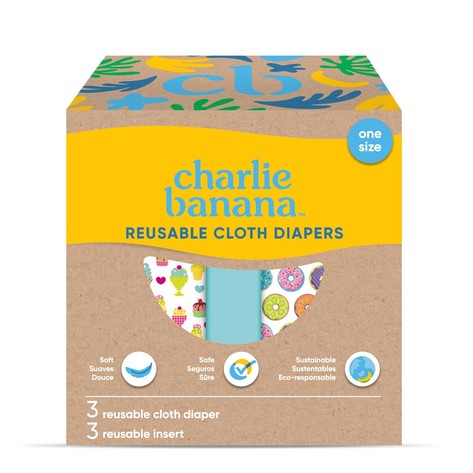 Yummy - Yıkanabilir Bebek Bezi 3lü Set