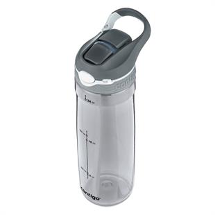 Contigo Ashland Tek El Bas İç Kilitli Su Matarası 720ml  2094640 Gri