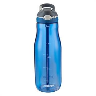 Contigo Ashland Tek El Bas İç Kilitli Su Matarası 1200ml  2094638 Mavi