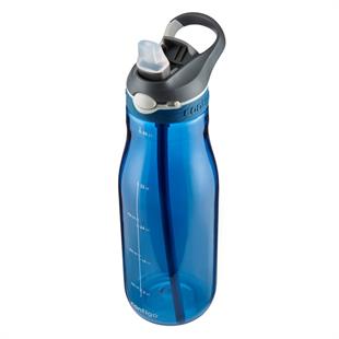 Contigo Ashland Tek El Bas İç Kilitli Su Matarası 1200ml  2094638 Mavi