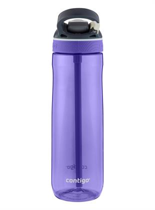 Contigo Ashland Tek El Bas İç Kilitli Su Matarası 720ml  2094942 Mor