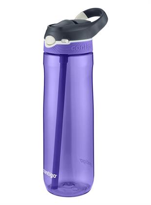 Contigo Ashland Tek El Bas İç Kilitli Su Matarası 720ml  2094942 Mor
