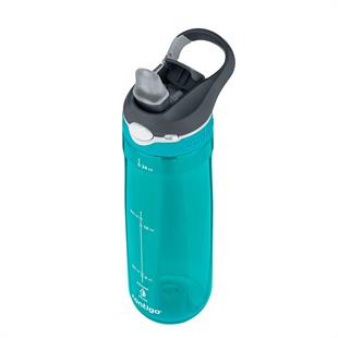 Contigo Ashland Tren Tek El Bas İç Kapaklı Su Matarası 720ml 2191381 Turkuaz