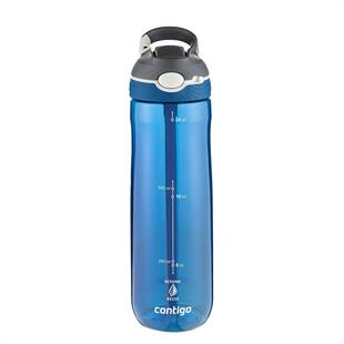 Contigo Ashland Tren Tek El Bas İç Kapaklı Su Matarası 720ml 2191379 Mavi