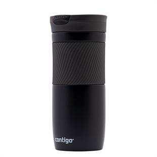 Contigo Byron Vakumlu Termos Matara Tek El Kaldır İç 470ml  2095663 Siyah