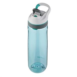 Contigo Cortland Tek El Bas İç Kapaklı Su Matarası 720ml  2095011 Turkuaz