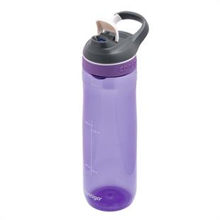Contigo Cortland Tek El Bas İç Kapaklı Su Matarası 720ml  2106517 Mor