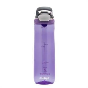 Contigo Cortland Tren Tek El Bas İç Kapaklı Su Matarası 720ml 2191389 Mor