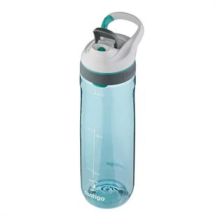 Contigo Cortland Tren Tek El Bas İç Kapaklı Su Matarası 720ml 2191387 Turkuaz