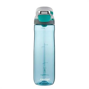 Contigo Cortland Tren Tek El Bas İç Kapaklı Su Matarası 720ml 2191387 Turkuaz