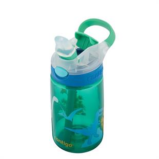 Contigo Gizmo Flip Dino Tritan Çocuk Suluğu 420ML 2115035 Yeşil