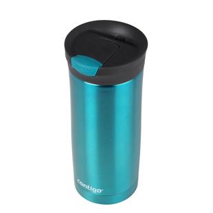 Contigo Huron Vakumlu Termos Matara Tek El Kaldır İç 470ml 2095636 Yeşil