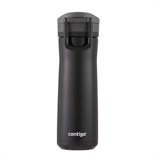 Contigo Jackson Chill 2.0 Çelik Tek El Bas İç Kilitli Su Matarası 590ml 2181801 Siyah
