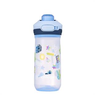 Contigo Jessie Tritan Bas İç Kapaklı Çocuk Suluğu 420ml 2195674 Turkuaz