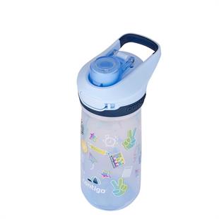 Contigo Jessie Tritan Bas İç Kapaklı Çocuk Suluğu 420ml 2195674 Turkuaz