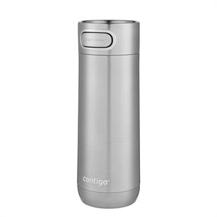 Contigo Luxe Vakumlu Termos Matara Tek El Bas İç 470ml  2115522 Gri