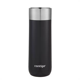 Contigo Luxe Vakumlu Termos Matara Tek El Bas İç 470ml  2115524 Siyah