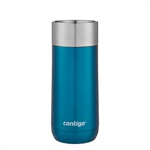 Contigo Luxe Vakumlu Termos Matara Tek El Bas İç 360ml  2104368 Turkuaz
