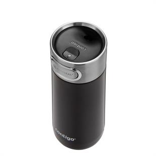 Contigo Luxe Vakumlu Termos Matara Tek El Bas İç 360ml  2104541 Siyah
