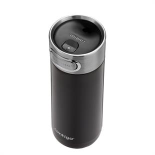 Contigo Luxe Vakumlu Termos Matara Tek El Bas İç 470ml  2115524 Siyah