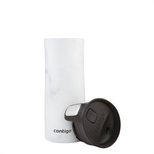 Contigo Pinnacle Vakumlu Couture Termos Matara Tek El Bas İç 420ml 2104543 Beyaz
