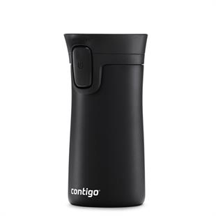 Contigo Pinnacle Vakumlu Termos Matara Tek El Bas İç 300ml  2095328 Siyah
