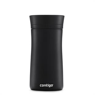 Contigo Pinnacle Vakumlu Termos Matara Tek El Bas İç 300ml  2095328 Siyah