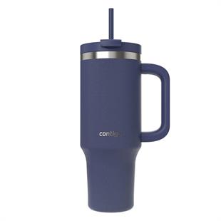 Contigo Streeterville Tumbler Pipetli Vakumlu Bardak 1200 ml 2217785 Mavi