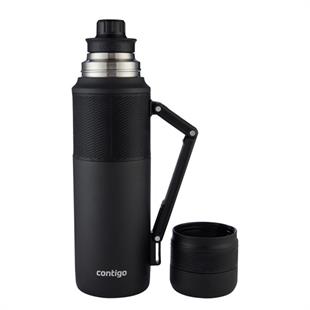 Contigo Thermal Vakumlu Paslanmaz Çelik Termos Bardaklı 1.2 LT 2095795 Siyah