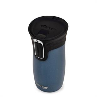 Contigo Westloop Mini Vakumlu Termos Matara Tek El Bas İç 300ml 2203556 Mavi