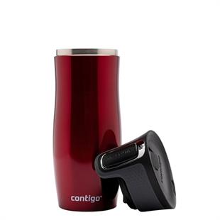 Contigo Westloop Vakumlu Termos Matara Tek El Bas İç 470ml  2095849 Kırmızı
