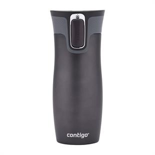 Contigo Westloop Vakumlu Termos Matara Tek El Bas İç 470ml  2095797 Antrasit