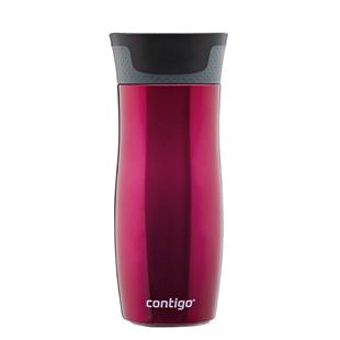 Contigo Westloop Vakumlu Termos Matara Tek El Bas İç 470ml  2095831 Fuşya
