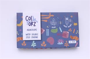 AQUACOLORZ Sulandırılabilir Vegan Kalem Pastel Boya 