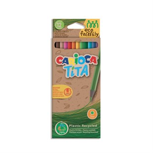 Carioca Eco Family Tita Kuru Boya Kalemi 12li