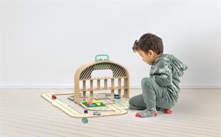 Carry Park Ahşap Otopark Seti