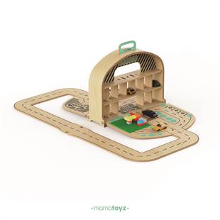 Carry Park Ahşap Otopark Seti