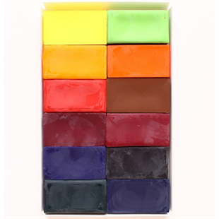 Colorz / 12li Blok Balmumu Pastel Boya Seti