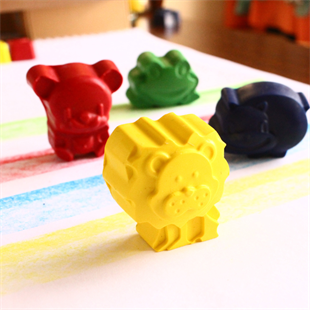 Colorz / 4lü Balmumu Pastel Boya Seti / Hayvanlar