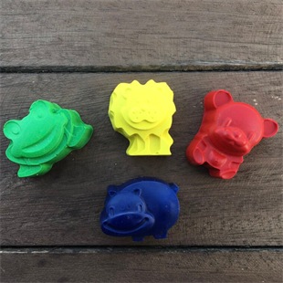 Colorz / 4lü Balmumu Pastel Boya Seti / Hayvanlar