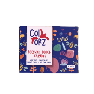 Colorz / 6lı Blok Balmumu Pastel Boya Seti