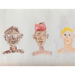 Colorz / Ten Renkleri Doğal Balmumu Sert Kalem Pastel Boya Seti 6lı