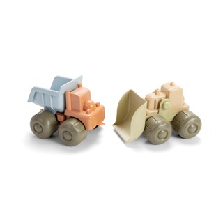 Dantoy Biyoplastik Oyuncak Buldozer ve Kamyon Seti